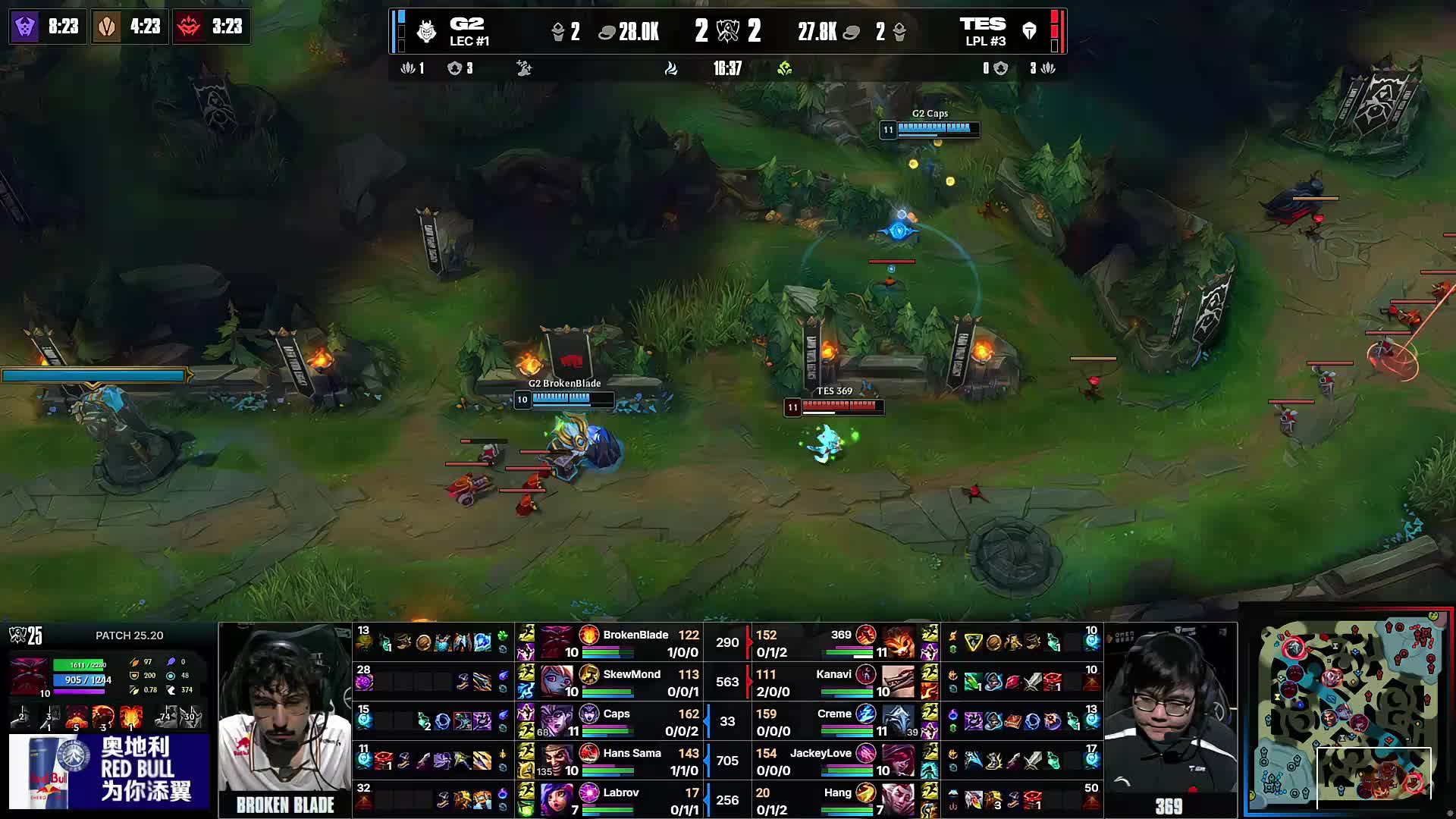 Breathe凯南雷声隆隆 双C团战无限收割 WBG止住连败扳平比分